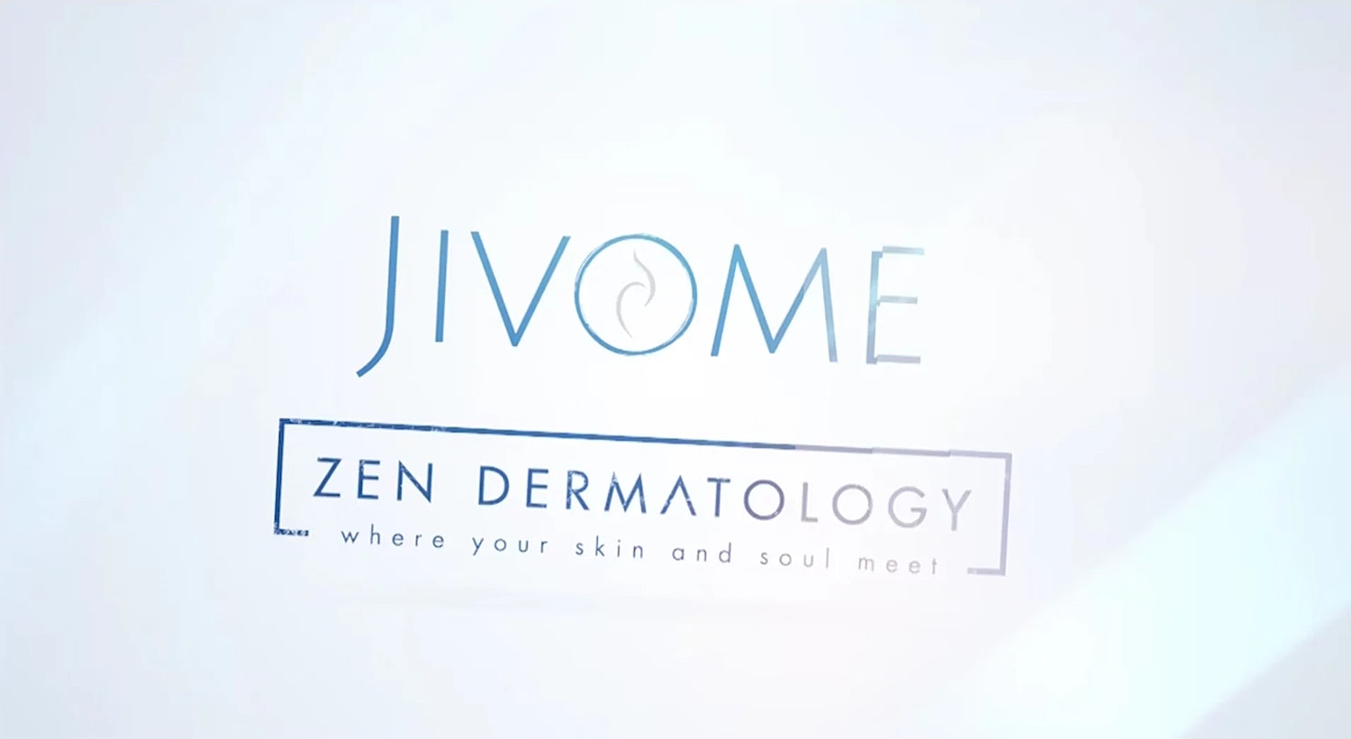 Jivome Zen Dermatology logo and tagline.